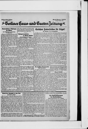 Berliner Volkszeitung vom 20.10.1922