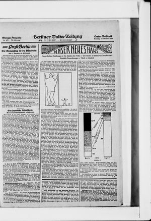 Berliner Volkszeitung on Oct 22, 1922