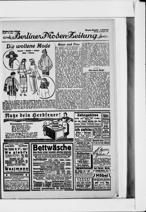Berliner Volkszeitung on Oct 22, 1922