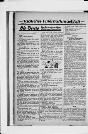 Berliner Volkszeitung vom 28.10.1922