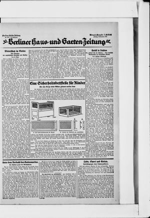 Berliner Volkszeitung vom 03.11.1922