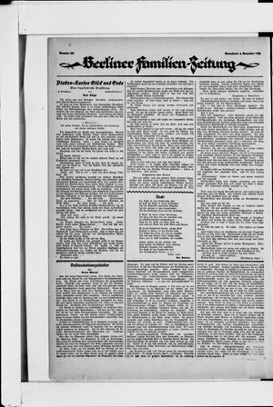 Berliner Volkszeitung vom 04.11.1922