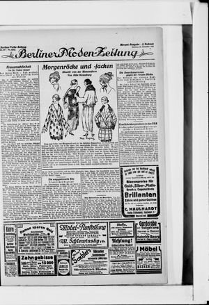 Berliner Volkszeitung vom 12.11.1922