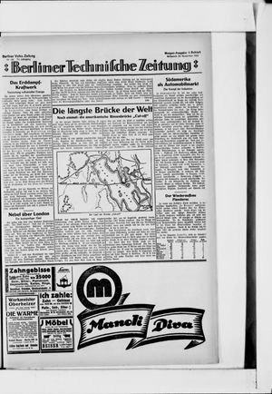 Berliner Volkszeitung vom 22.11.1922