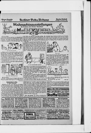 Berliner Volkszeitung on Dec 10, 1922