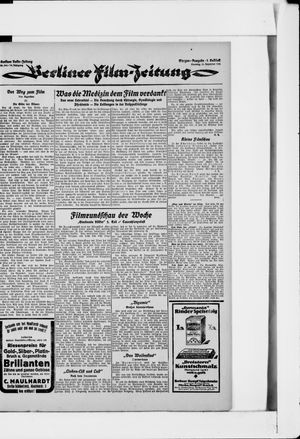 Berliner Volkszeitung vom 12.12.1922