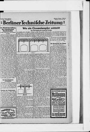 Berliner Volkszeitung vom 13.12.1922