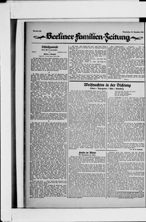 Berliner Volkszeitung on Dec 21, 1922