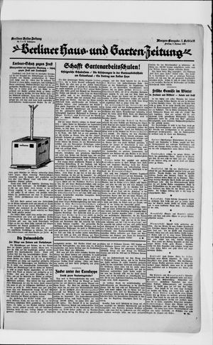 Berliner Volkszeitung vom 05.01.1923