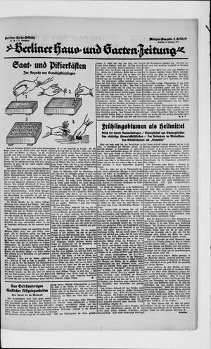 Berliner Volkszeitung vom 12.01.1923