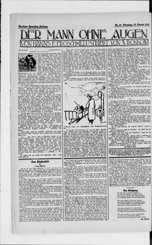 Berliner Volkszeitung on Jan 16, 1923