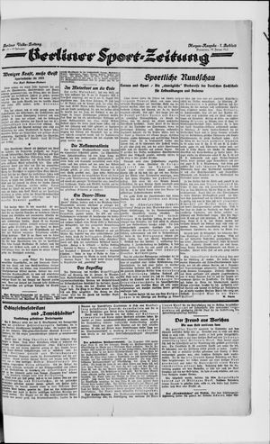 Berliner Volkszeitung vom 18.01.1923
