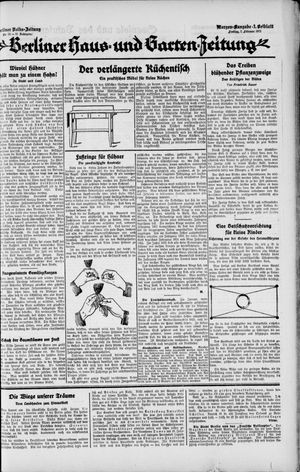 Berliner Volkszeitung vom 02.02.1923