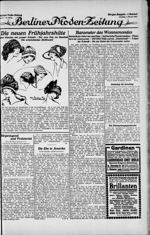 Berliner Volkszeitung vom 04.02.1923