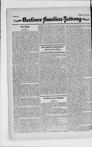 Berliner Volkszeitung vom 07.02.1923