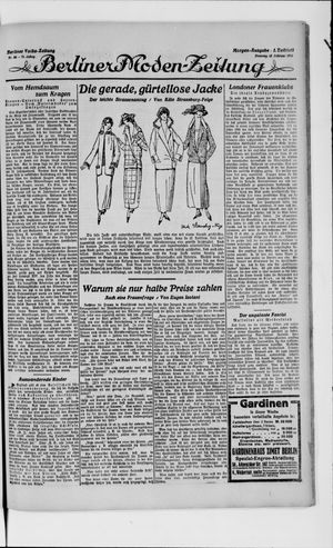 Berliner Volkszeitung vom 19.02.1923