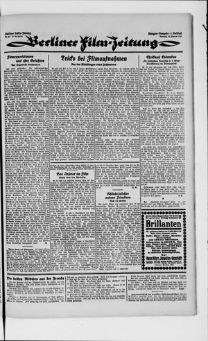 Berliner Volkszeitung vom 20.02.1923