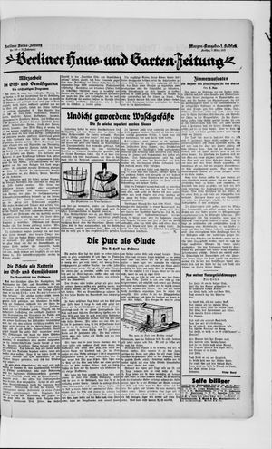 Berliner Volkszeitung vom 02.03.1923