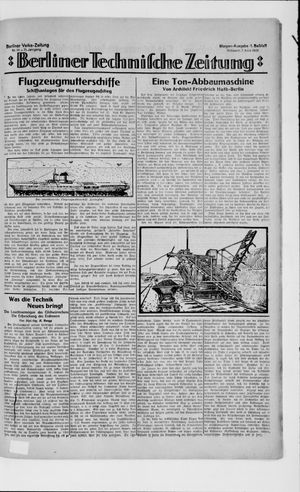 Berliner Volkszeitung vom 07.03.1923
