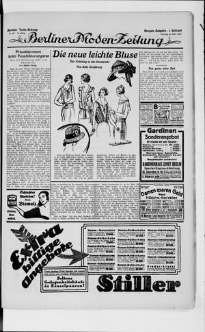 Berliner Volkszeitung vom 11.03.1923