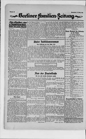 Berliner Volkszeitung vom 17.03.1923