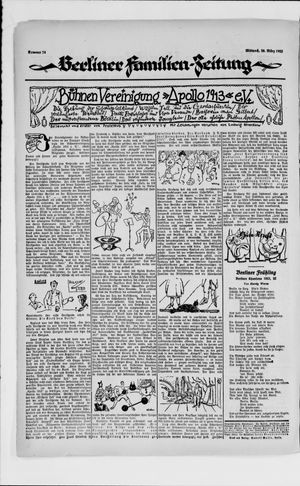 Berliner Volkszeitung on Mar 28, 1923