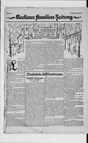 Berliner Volkszeitung vom 05.04.1923