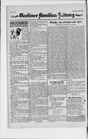 Berliner Volkszeitung vom 10.04.1923