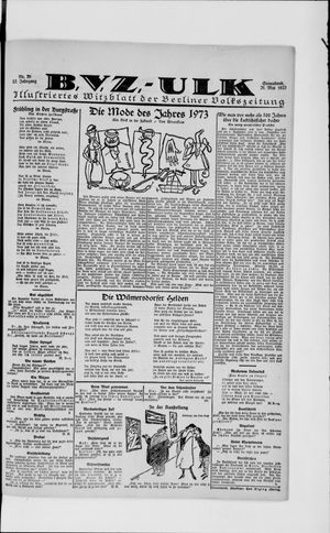 Berliner Volkszeitung vom 26.05.1923
