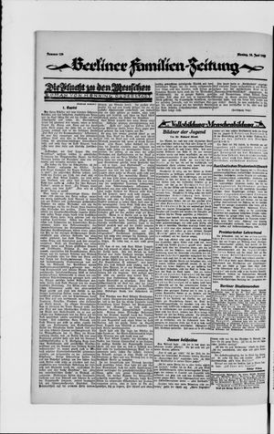 Berliner Volkszeitung vom 18.06.1923