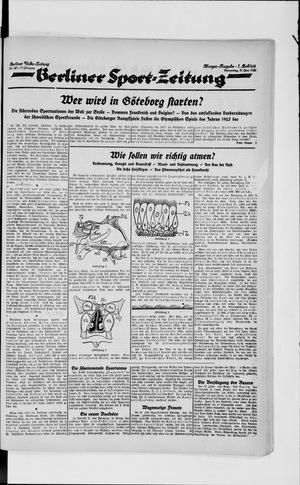 Berliner Volkszeitung vom 21.06.1923
