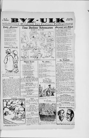 Berliner Volkszeitung vom 30.06.1923