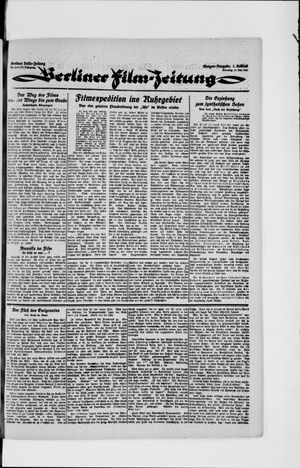 Berliner Volkszeitung vom 10.07.1923