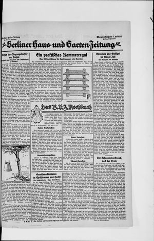 Berliner Volkszeitung vom 20.07.1923