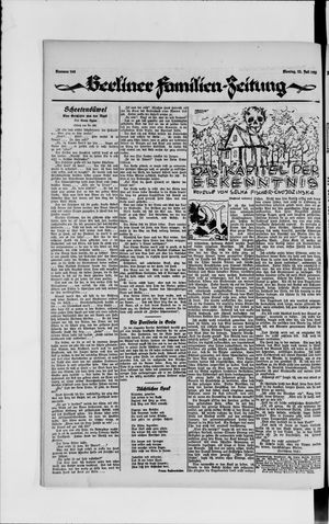 Berliner Volkszeitung vom 23.07.1923