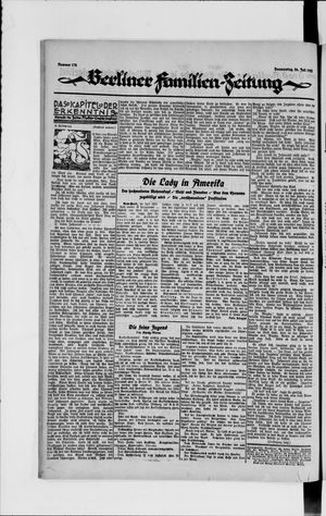 Berliner Volkszeitung vom 26.07.1923