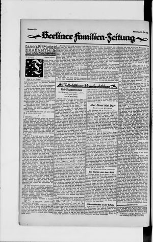 Berliner Volkszeitung vom 31.07.1923