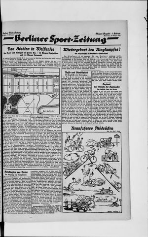 Berliner Volkszeitung vom 30.08.1923
