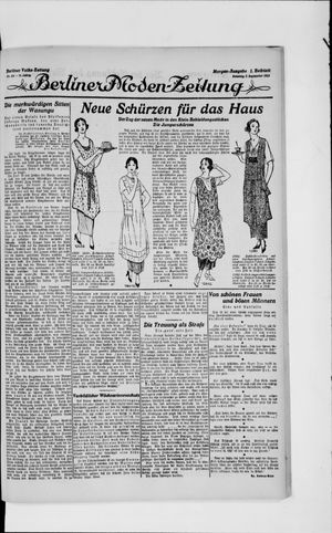 Berliner Volkszeitung vom 02.09.1923