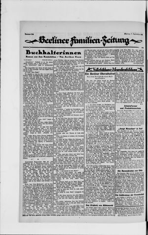 Berliner Volkszeitung on Sep 3, 1923