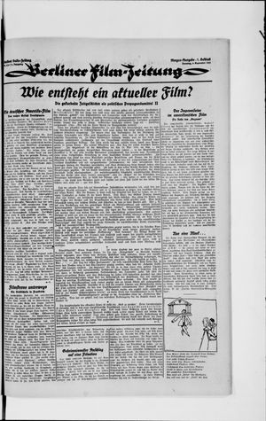 Berliner Volkszeitung vom 04.09.1923
