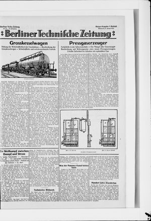 Berliner Volkszeitung vom 09.01.1924