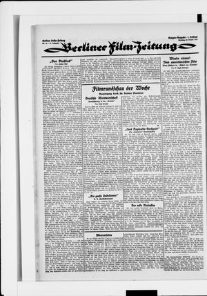 Berliner Volkszeitung vom 22.01.1924