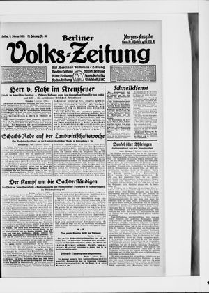 Berliner Volkszeitung on Feb 8, 1924