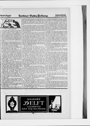Berliner Volkszeitung on Feb 10, 1924