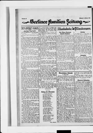 Berliner Volkszeitung on Feb 13, 1924