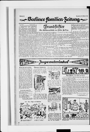 Berliner Volkszeitung vom 23.02.1924