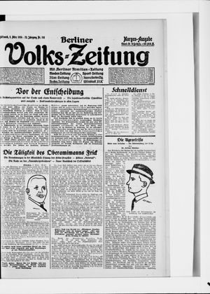Berliner Volkszeitung on Mar 5, 1924
