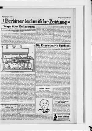 Berliner Volkszeitung vom 12.03.1924