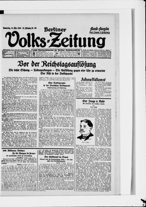 Berliner Volkszeitung vom 13.03.1924